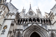 Royal Courts Of Justice Building In London, United Kingdom