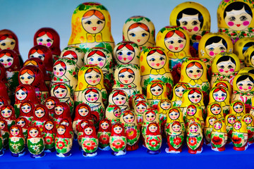 Russian nested doll, matreshka.