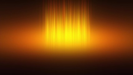 Poster - Stream of golden lines with glow lighting, computer generated. 3d rendering background of repeating slides