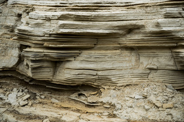 Texture of weathered earth. Canyon Macro Background Image