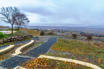 Poster - Countryside and landscape in the Golan Heights