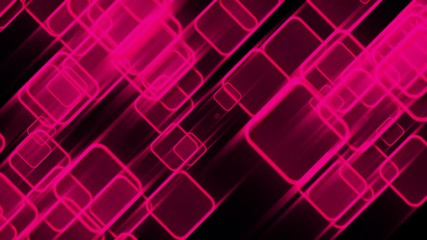 Aufkleber - 3d rendering abstract squares. Concept of business presentation or events. Computer generated modern web background