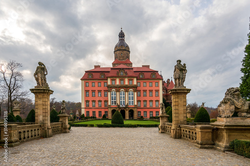 Dekoracja na wymiar  panorama-zamku-ksiaz-polska