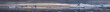 Picturesque wide panorama of arctic sunset