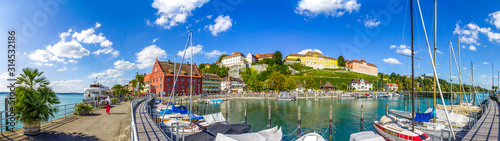 Fotomural Meersburg am Bodensee, Baden-Württemberg, Deutschland