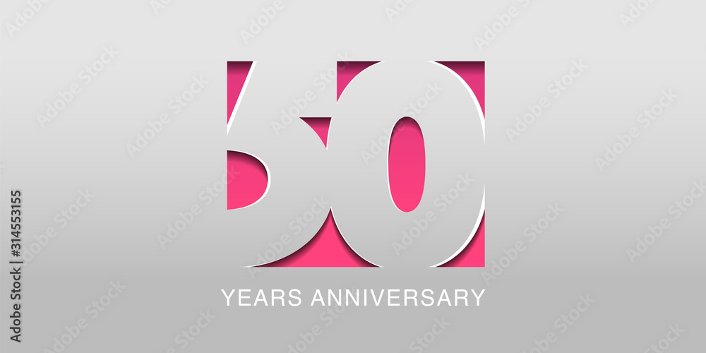 50 years anniversary vector icon, symbol, logo. Graphic background or card - obrazy, fototapety, plakaty 
