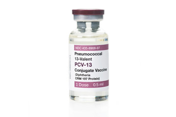 Wall Mural - Pneumococcal PCV-13 Vaccine Vial