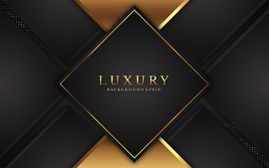 modern luxury background vector overlap layer on dark and shadow black space with abstract style for