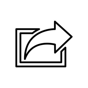 Share icon trendy