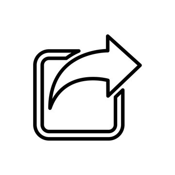 Share icon trendy