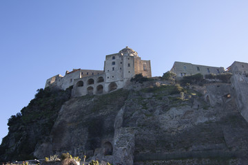 isola di Ischia paese Ischia vista dal Castello Aragonese 