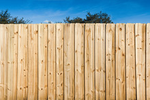 Pine Wooden Fence Close Up Background