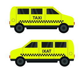 Poster - taxi van