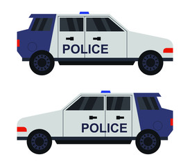 Wall Mural - police car