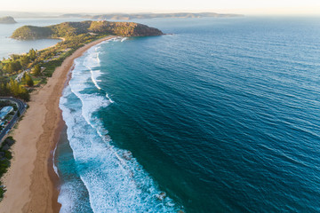 Wall Mural - Coastal homes at Palm Beach shoreline, Sydney, Australia