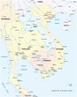 © lesniewski - Map of the states of Southeast Asia