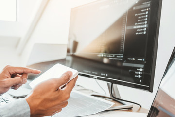 developing programmer development website design and coding technologies working in software company