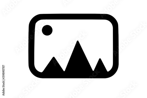 Cuadros en Lienzo Image Icon Vektor Grafik Design