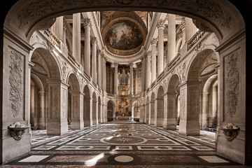 interior of the cathedral of paris