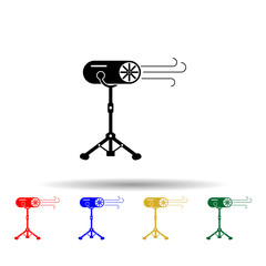 Poster - Special effects multi color style icon. Simple glyph, flat vector of equipment photography icons for ui and ux, website or mobile application