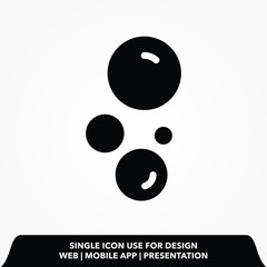 Wall Mural - bubble icon design vector illustration