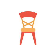 Poster - wooden chair furniture isolated icon