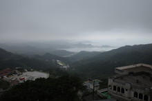 台湾の九ふんの美しい風景