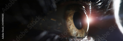 Fotografía Laser vision correction concept