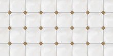 Horizontal Square Grey Luxury Marble Ceramic Tiles With Mosaic.