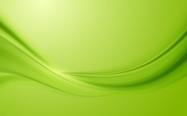 Poster - Green silk satin background smooth texture background