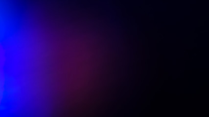 Poster - blue flare on a black background. beautiful light for design