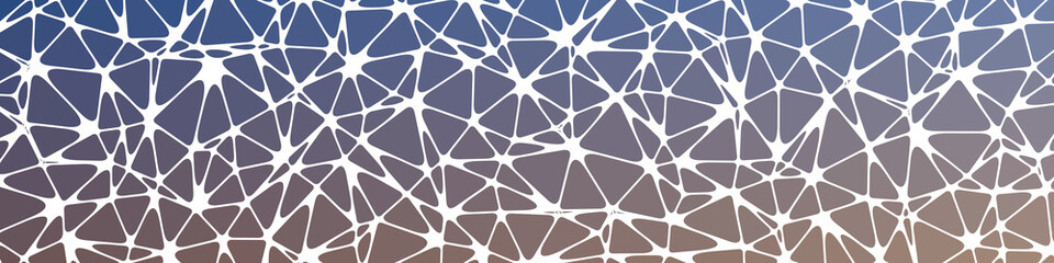 Abstract Low Polygon gradient Generative Art background illustration
