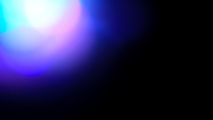 Poster - color highlight on a black background. beautiful light for design