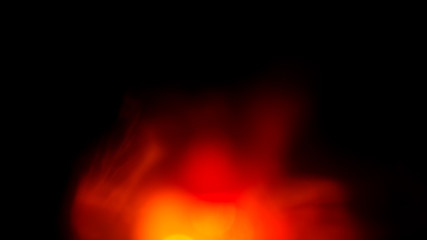 Poster - color highlight on a black background. beautiful light for design