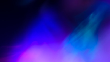 Poster - color highlight on a black background. beautiful light for design