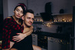 © dimadasha - Beautiful photo session of a couple in love. A guy and a girl spend time in the kitchen.