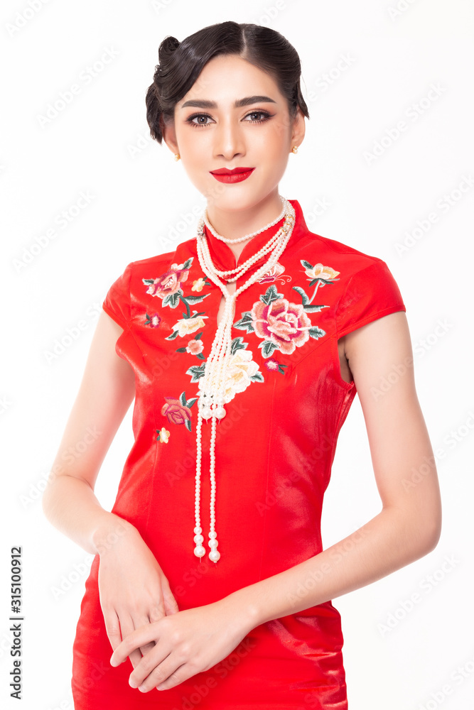 red dress makeup asian Asian (Korean) red makeup artistic