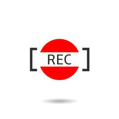 Poster - Recording icon template