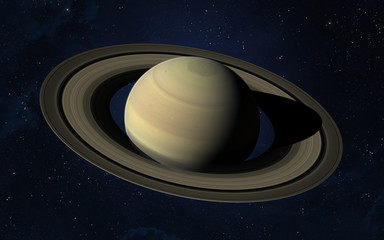 Wall Mural - planet saturn.