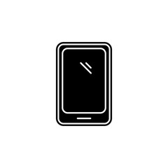 Fototapete - smart phone line icon. Simple glyph, flat vector of web icons for ui and ux, website or mobile application
