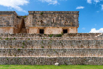 Wall Mural - Uxmal ancient Mayan ruins in Yucatan, Mexico