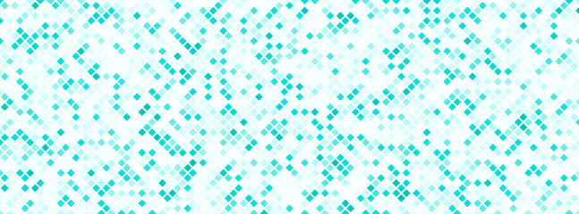 Poster - Abstract square pixels illustration. Pixels mosaic.