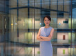© Martin Barraud/Caia Image - Portrait confident businesswoman in modern office atrium
