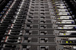 © Rafal Rodzoch/Caia Image - Close up server room panel