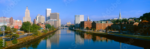 Cuadros en Lienzo Seekonk River Passing Through Providence, Rhode Island