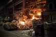 © Caiaimage/Agnieszka Olek/Caia Image - Molten furnace in steel mill