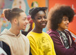 © Rob Daly/Caia Image - Portrait smiling, confident teenage girl with friends