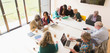 © Tom Merton/Caia Image - Senior business people in conference room meeting
