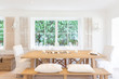 © Charlie Dean/Caia Image - Home showcase beach house dining room