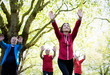 © Tom Merton/Caia Image - Active seniors practicing tai chi in park